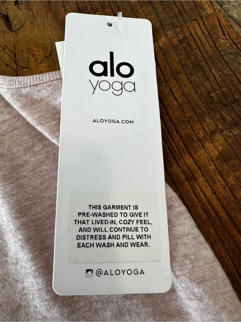 ALO Yoga Women's Racerback Tank - Light pink - Picture 5 of 10